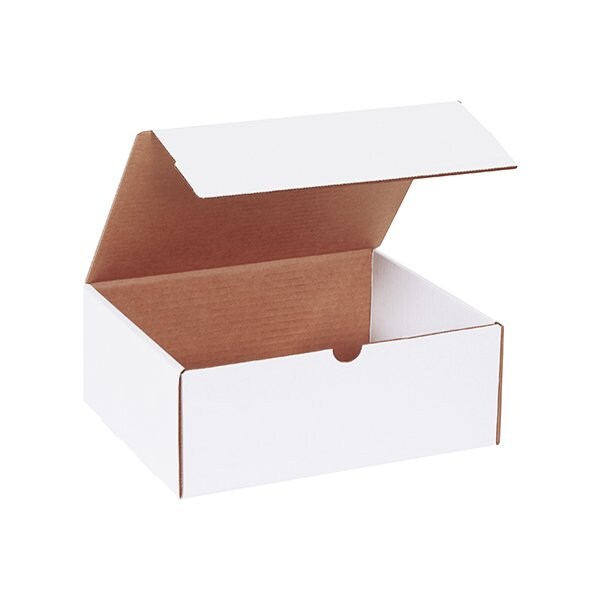 10 x 9 x 4'' White Literature Mailer, 50PK